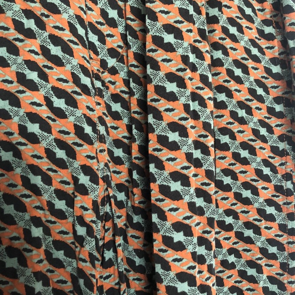 UO Patterned Pants - Green Multi - Picture 2 of 4